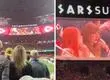 Captan reacción de Taylor Swift al ser pifiada por el público tras aparecer en la pantalla gigante del Super Bowl