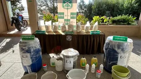 Desbaratan laboratorio de drogas en el centro de Concepción: Utilizaban como fachada una escuela de música