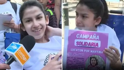 Televidentes siguieron aportando: Actualizan millonaria cifra reunida para viaje médico de Martina a España