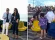 Así fue la aparatosa caída que sufrió Pamela Díaz durante comerciales de “Hay que decirlo”