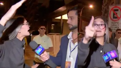 Periodista le exigió respeto: Joven venezolana arremete contra chilenos tras pifias a George Harris en el Festival de Viña