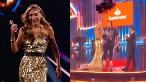 El chiste prohibido de Karen Doggenweiler que no salió en TV y sorprendió en la Quinta Vergara