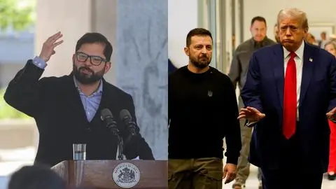 “Que no nos hagan renunciar a nuestros principios”: Presidente Boric arremete contra Trump por dichos sobre Zelenski