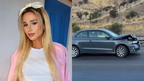 “Los camiones manejan como se les da la gana”: El descargo de Guarén tras sufrir accidente de tránsito