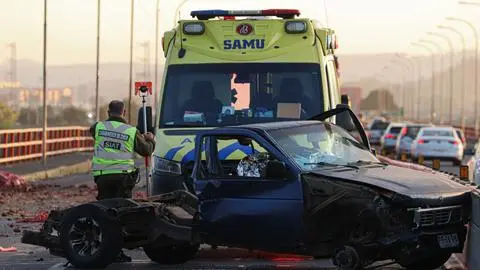 Fatal colisión de camionetas en el Puente Juan Pablo II: Víctima tenía 26 años de edad