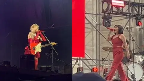 Mon Laferte y Cancamusa: Las chilenas que encandilaron a su público en el Lollapalooza 2025