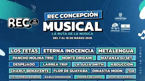 ¿Estás preparado?: REC regresa con 10 días de música en vivo en bares de Concepción