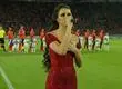 Usuarios califican presentación de Emilia Dides como el “Super Bowl versión Temu”: Estas fueron las particulares reacciones