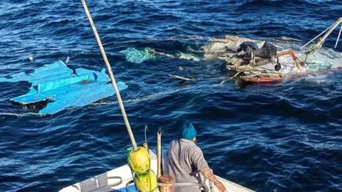 Fiscalía abre investigación por eventual choque que causó naufragio y desaparición de siete pescadores en Región del Biobío