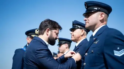 Presidente Boric conmemora el 95° aniversario de la Fuerza Aérea de Chile