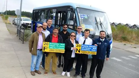 Anuncian nueva frecuencia de buses que conectará barrio de San Pedro de la Paz con Talcahuano