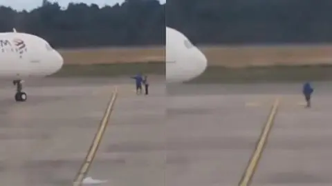 No quería perder su vuelo a Concepción: Hombre ingresó a la losa de aeropuerto en Puerto Montt para detener el despegue