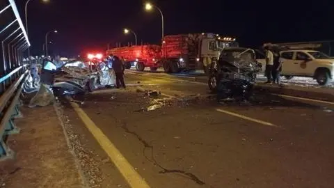 Fatal accidente de tránsito en la Región del Biobío deja dos fallecidos