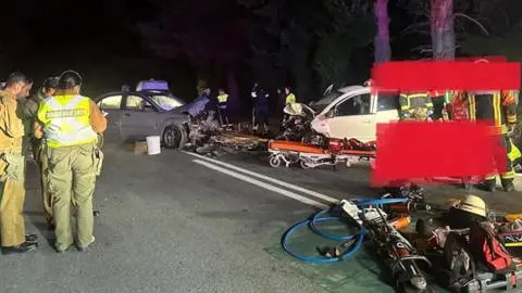 Dos conductores fallecidos deja colisión frontal de alta energía entre vehículos en ruta entre Puerto Varas y Ensenada