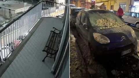 Profundidad fue de 2 kilómetros: Videos muestran intensidad de fuerte sismo que dejó daños en Nápoles