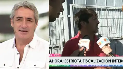 Conductores del matinal de Canal 13 se molestan con notero de Chilevisión durante fiscalización: “Qué horror”