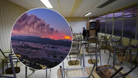 Estos son todos los establecimientos que suspenden clases por incendios forestales en el Biobío