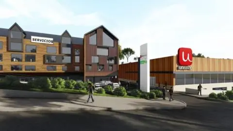 Ambicioso centro comercial con supermercado y tiendas se construirá en turística ciudad del sur de Chile