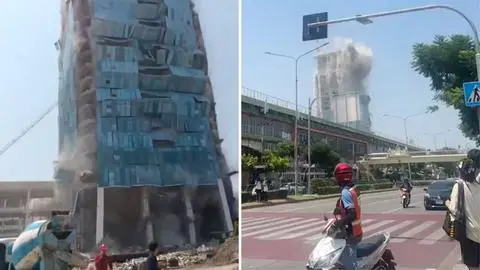 Fuerte terremoto en Tailandia y Myanmar: Rascacielos se derrumbó tras poderoso sismo