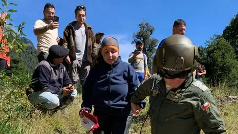 Se construyó una choza con ramas: Entregan detalles de cómo Javiera Coña sobrevivió por 5 días en Cochamó