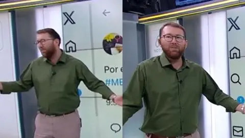 “Hablamos de algo serio”: Periodista de Mega y su molestia en vivo con la producción