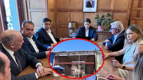 Como “significativos” y “fecundos” califican los resultados de la reunión en Santiago buscando recursos para el Mercado de Talcahuano