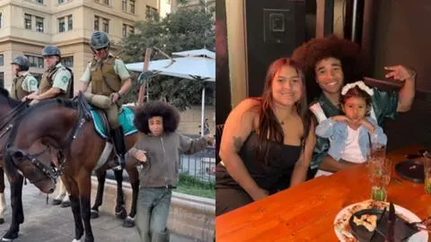 Mujer devuelve polerón que influencer alemán perdió en Santiago: La invitó a cenar a ella y a su hija