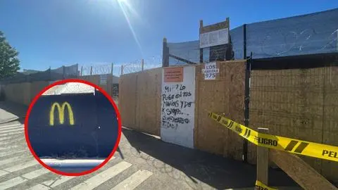 A toda máquina avanza construcción de nuevo McDonald’s en calle Carrera de Concepción