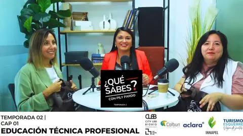 Segunda temporada del podcast “Qué Sabes”: La importancia de la educación técnico profesional en el Biobío