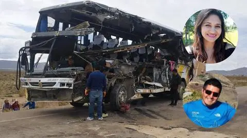 Quienes eran los chilenos fallecidos en choque de buses en Bolivia que dejó 37 muertos