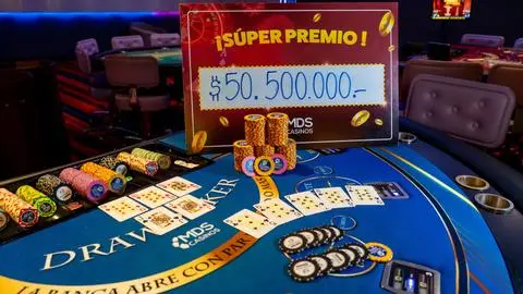 Jugador gana más de $50 millones con una sola mano de póker en Casino Marina del Sol Talcahuano