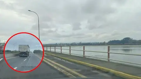 Camioneros insisten en cruzar por Puente Juan Pablo II del Gran Concepción: 600 infracciones fueron cursadas el 2024