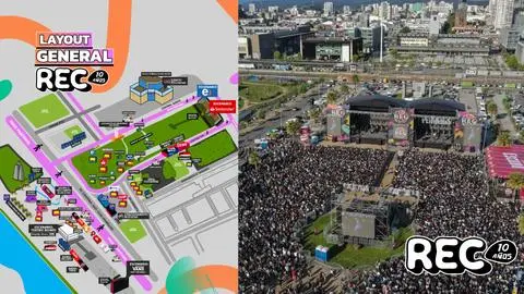 Ya está todo listo para el Festival REC 2025 en Concepción