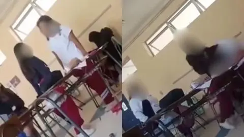 Consternación por brutal golpiza: Viralizan agresión a estudiante TEA frente a profesora y compañeras en Talcahuano