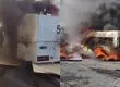 Incendian vehículos de Carabineros en medio de protestas en la Ruta 5 Sur: Ocho funcionarios fueron heridos