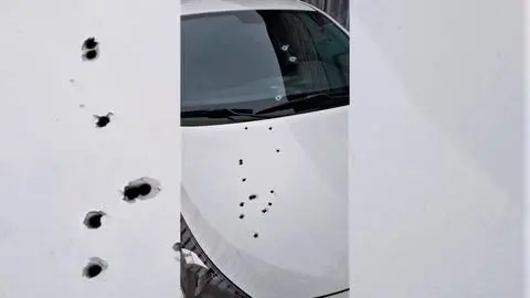 Ráfaga de disparos contra automóvil en Concepción: Recibió más de 18 impactos de proyectil