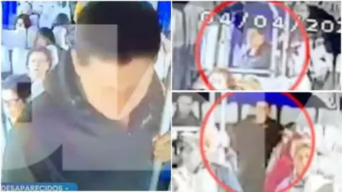 Cámara de taxibús captó un último registro del tripulante de Blumar antes de su desaparición
