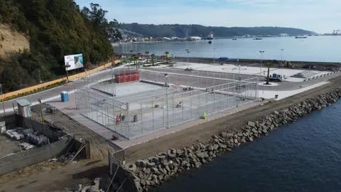 Caleta El Morro renace: Nuevo borde costero de Talcahuano será entregado en mayo