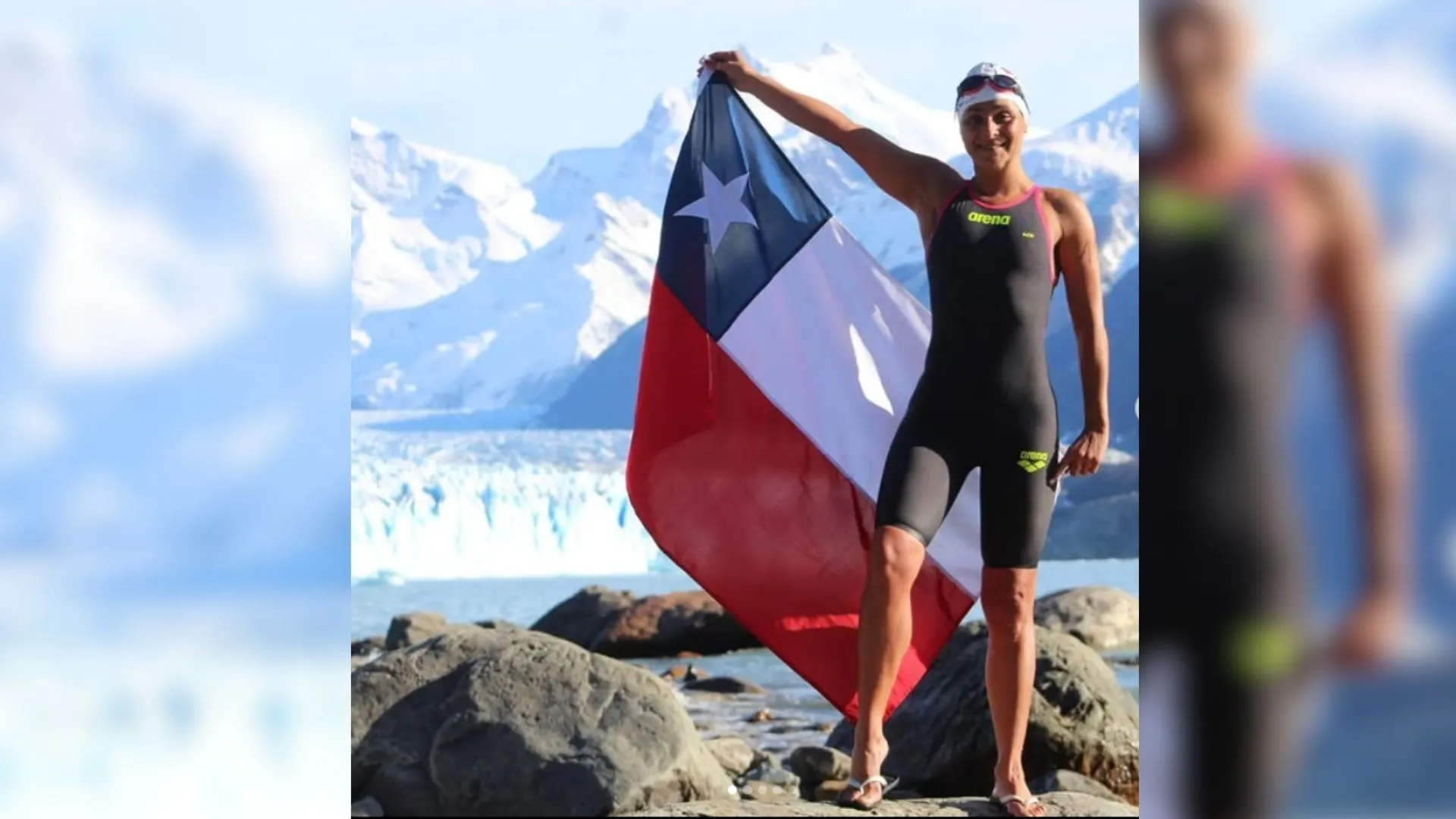 Carmen Ortega, nadadora tomecina de aguas gélidas realizará exigente hazaña: Cruzará canal Beagle desde Chile hasta Argentina