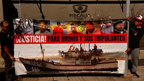 Familiares de tripulantes de la Bruma concretan reunión con Fiscalía tras cuestionada diligencia