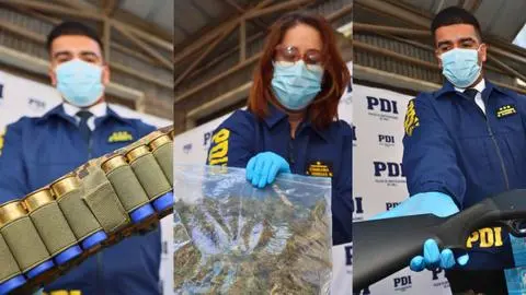 Liderada por una mujer desde cárcel en Rancagua: Desarticulan organización criminal dedicada al tráfico de drogas y lavado de activos