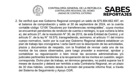 Miles de millones sin rendir, horas extra excesivas e informes replicados: Contraloría detecta una serie de irregularidades en el Gore durante administración Díaz