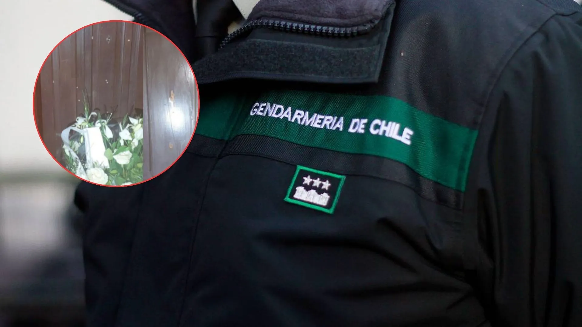 “Así como estás muerto tú…”: Internos de Santiago uno enviaron amenazante carta y corona de flores a Gendarme