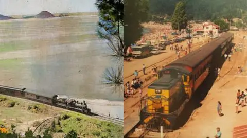 El olvidado tren que conectaba a Concepción y Chillán por el costado del mar y sobre el río Itata