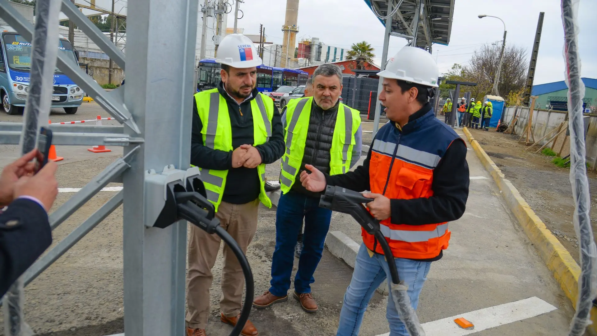 Un 90% de avance presenta construcción de electroterminal para buses eléctricos de Ruta Las Playas