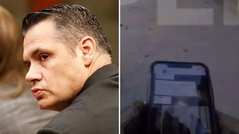 El controversial mensaje que Claudio Crespo envió a grupo de WhatsApp burlándose de detenido: “Le hice un peinado a la moda”