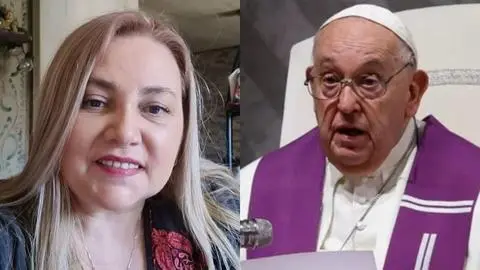 “Hay que abrir los ojos”: Latife Soto aseguró que el Papa Francisco tenía “un clon”