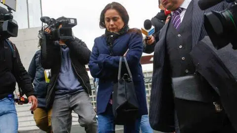 Por caso Audio: Tras ocho meses detenida Leonarda Villalobos sale de la cárcel y pasa a arresto domiciliario total