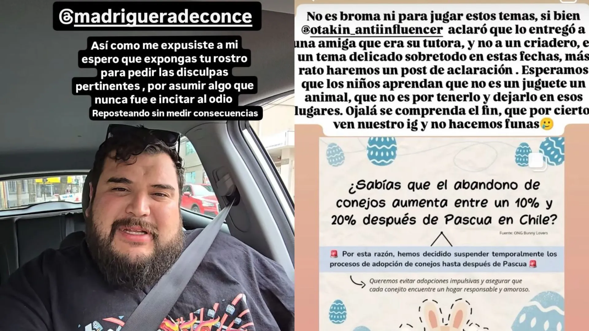 Otakin responde a críticas tras sorprender a su hija con un conejo en Pascua: Aclaró lo que ocurrió con el animal