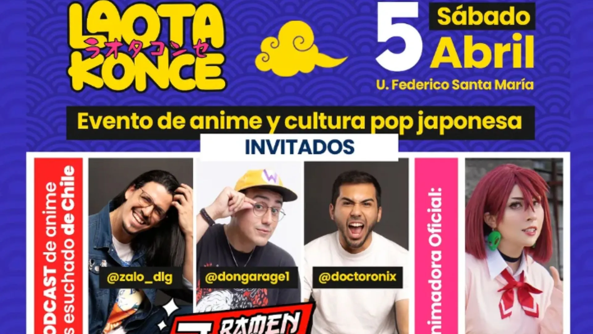 La Otakonce celebra su primer aniversario: El evento de anime y cultura japonesa se toma Concepción